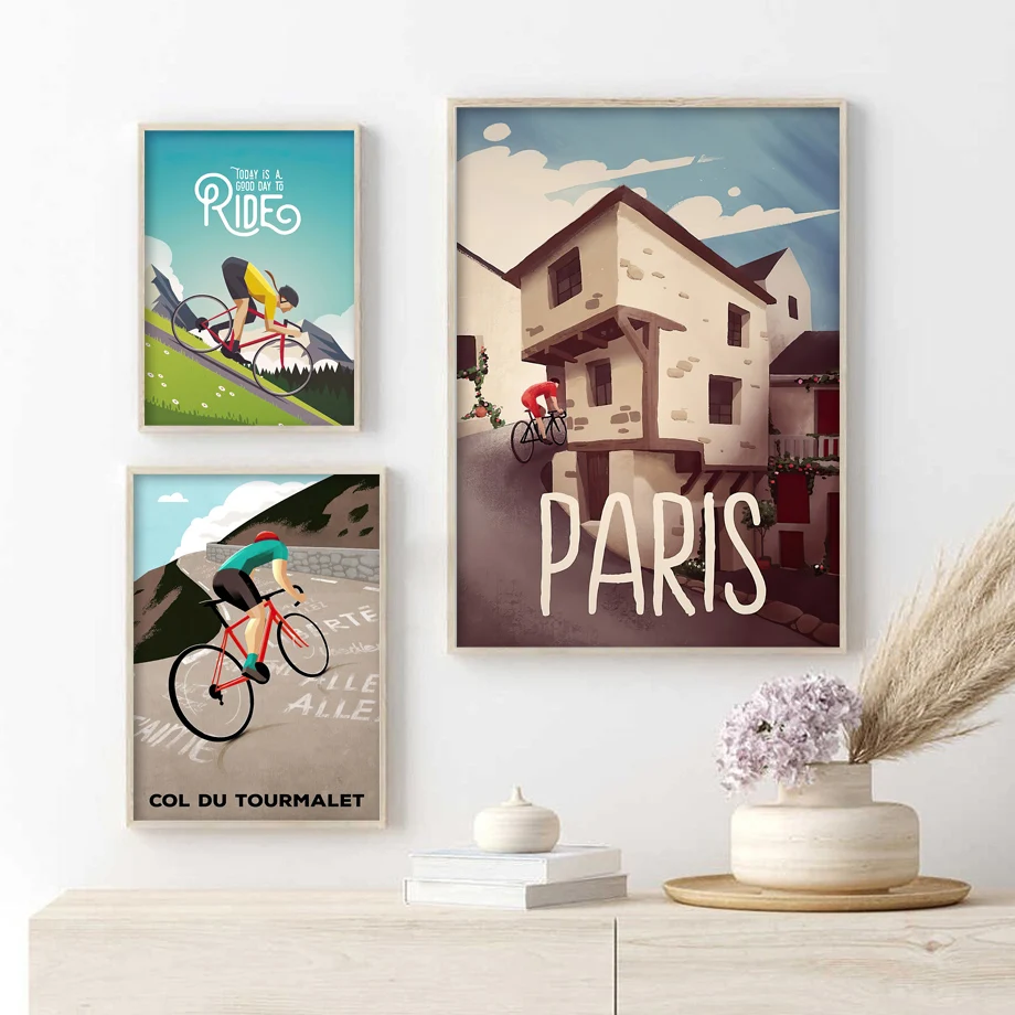 Outdoor Sport Live - Wall Art Canvas Painting Nordic Outdoor
