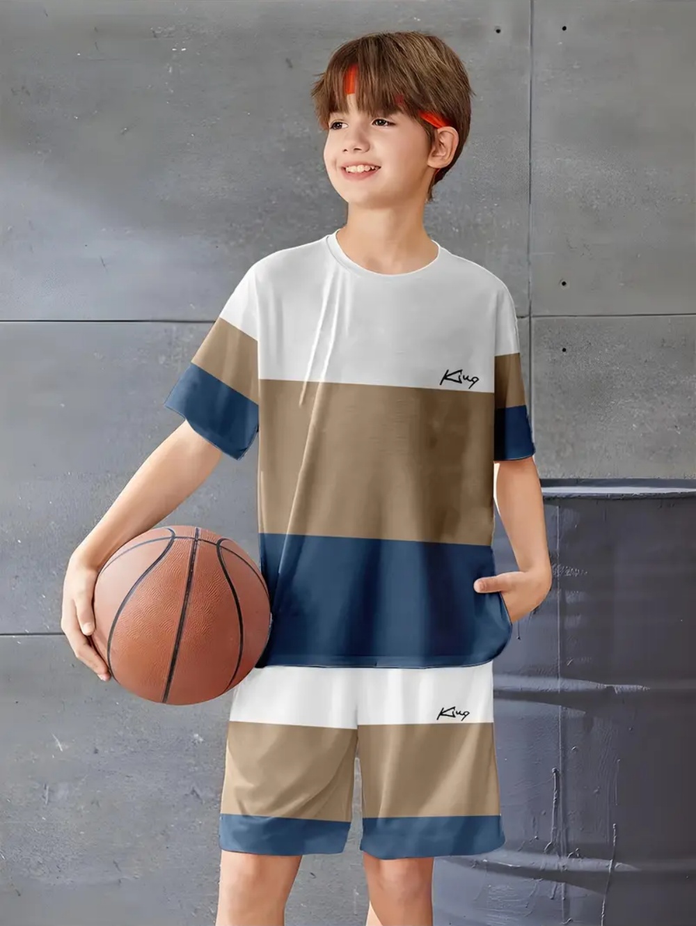 Boys' Set Classic Print Patter - Outdoor Sports List ulasan dan harga