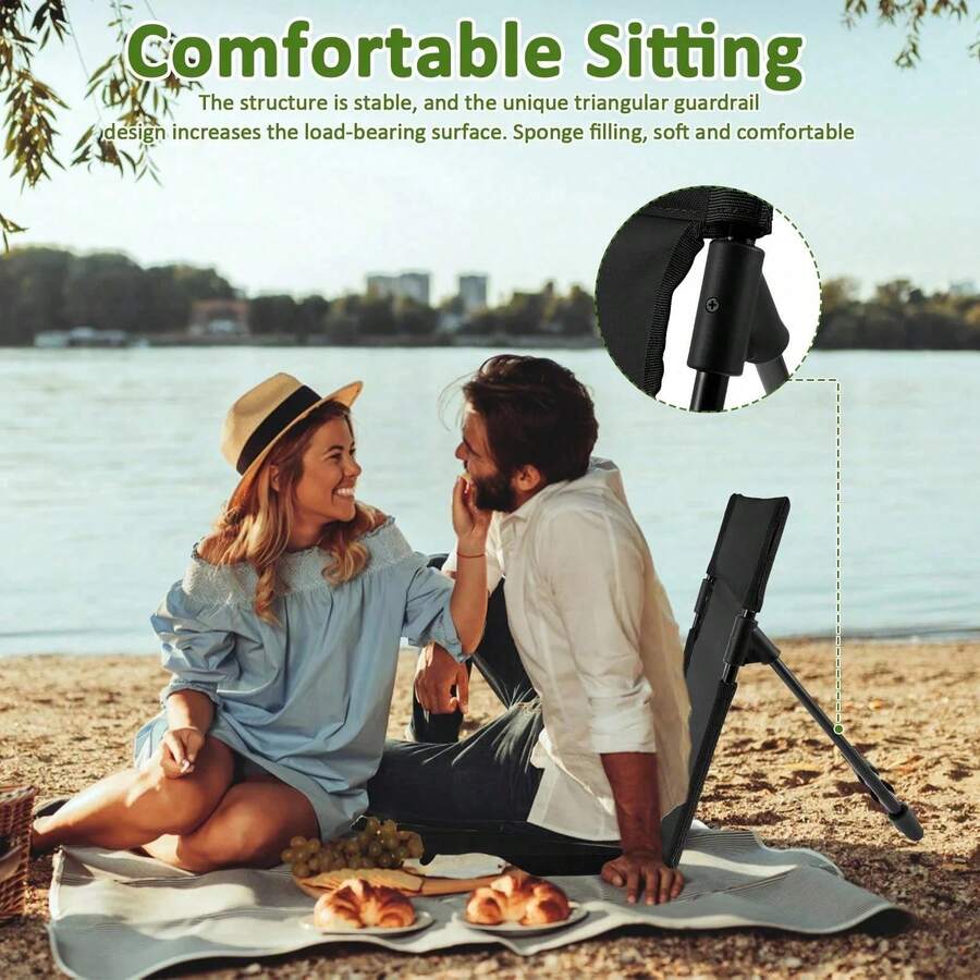 Portable Folding Camping Chair - Outdoor Sport Chairs ulasan dan harga