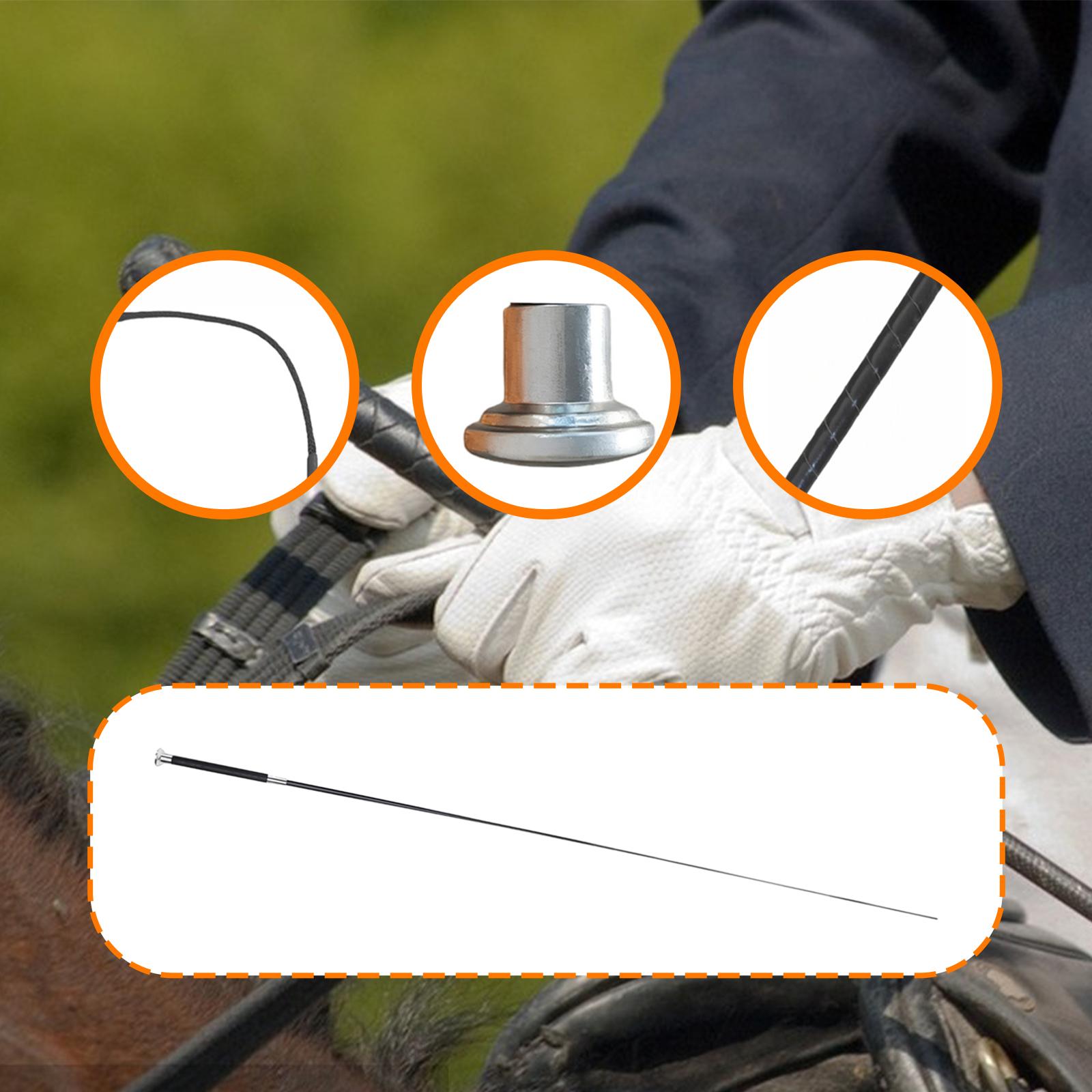 Adult Long Metal Nylon Riding  - Riding Crop Dressage ulasan dan harga
