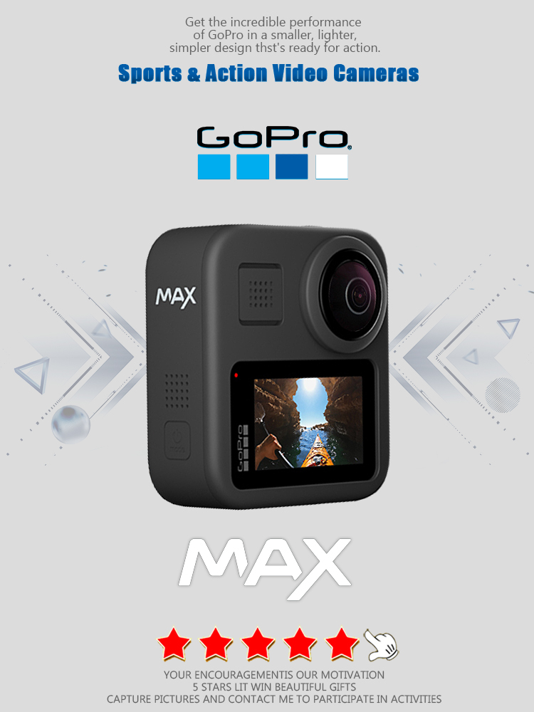 GoPro MAX 360 Action Camera wi - Outdoor Sport Live ulasan dan harga
