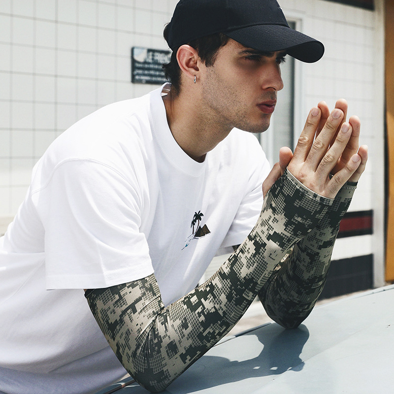 Uv Solar Arm Sleeve Men Summer - Outdoor Sport Gloves ulasan dan harga