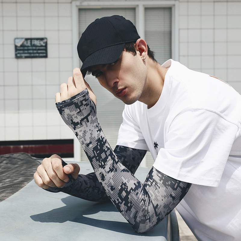 Uv Solar Arm Sleeve Men Summer - Outdoor Sport Gloves ulasan dan harga