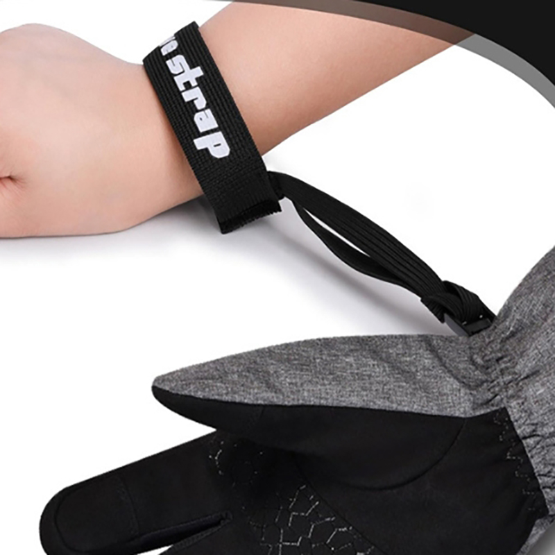 4Pcs Ski Glove Wrist Strap Glo - Outdoor Sport Gloves ulasan dan harga