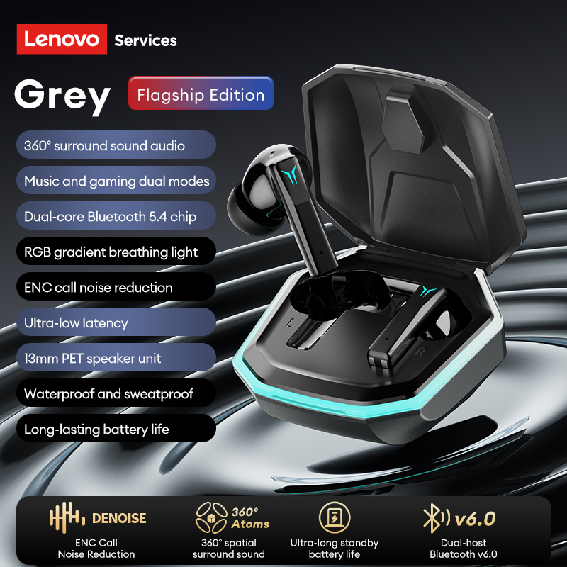 Fones de ouvido Lenovo GT105 p - Outdoor Sport Doo ulasan dan harga