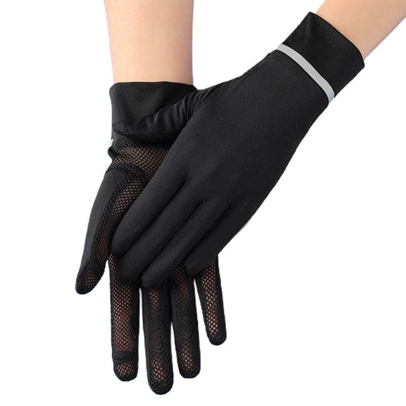 QM08 Thin Ice Silk UV Sunscree - Outdoor Sport Gloves ulasan dan harga