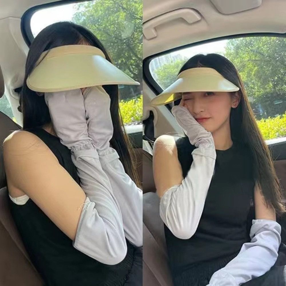 Anti-UV Sun Protection Sleeves - Outdoor Sport Gloves ulasan dan harga