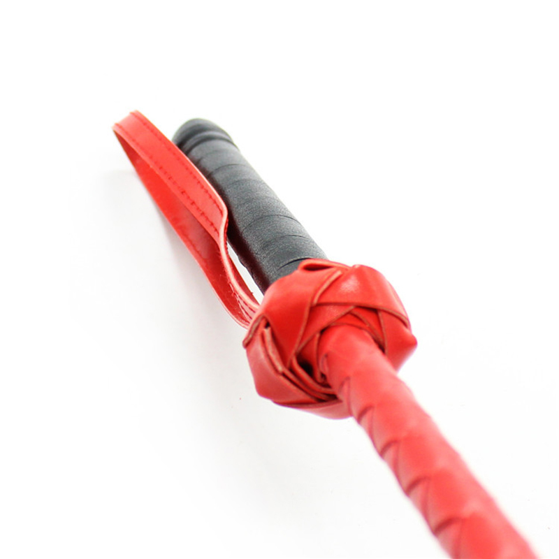 56cm Red and Black Leather Lon - Riding Crop Dressage ulasan dan harga