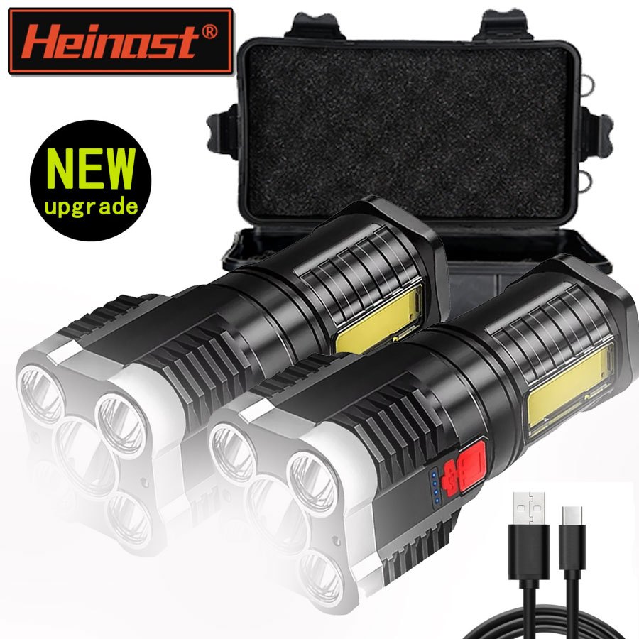 5 LED High Power Led Flashligh - Outdoor Spotlight ulasan dan harga