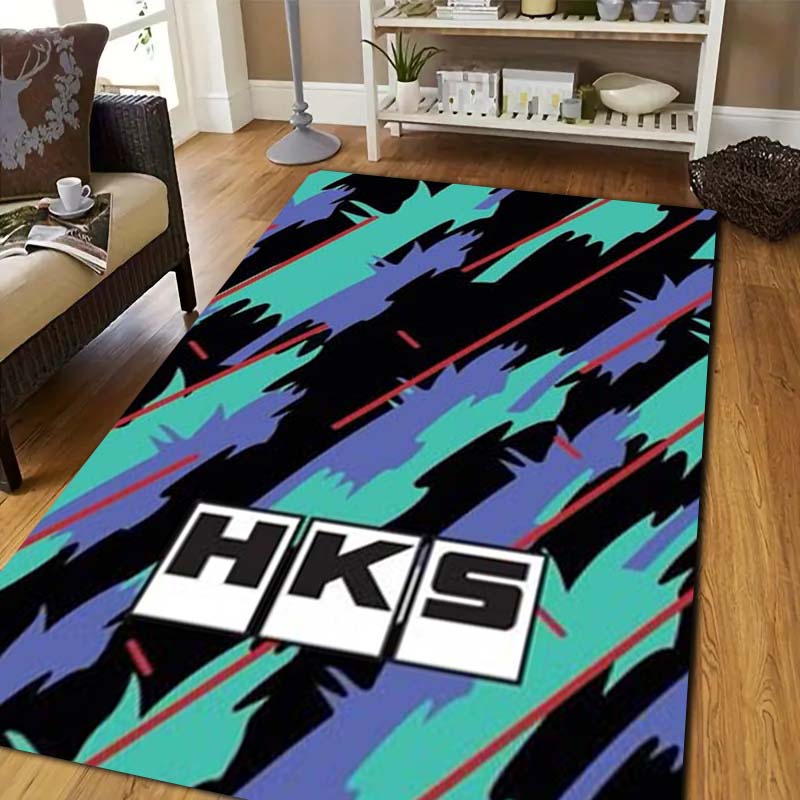 3D Racing H-HKS Print Area Rug - Outdoor Sport Live ulasan dan harga
