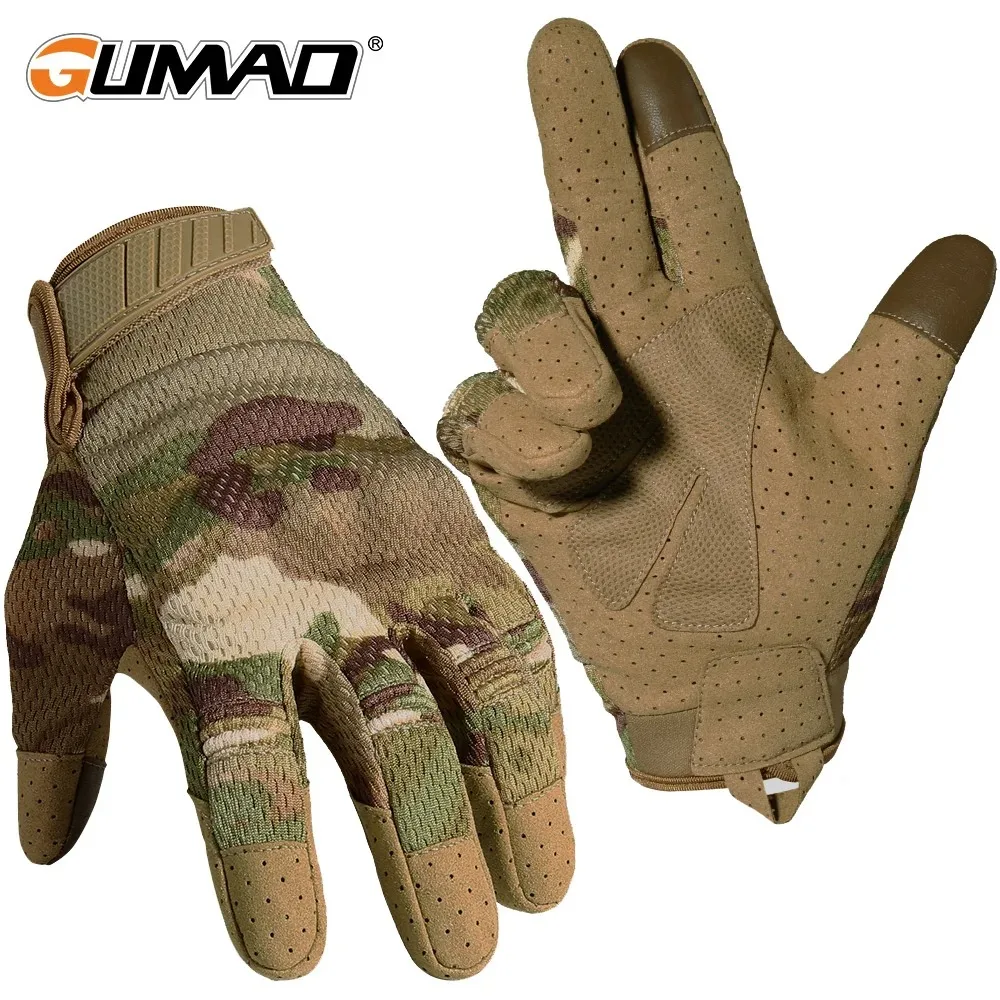 Camo Touch Screen Tactical Glo - Outdoor Sport Gloves ulasan dan harga