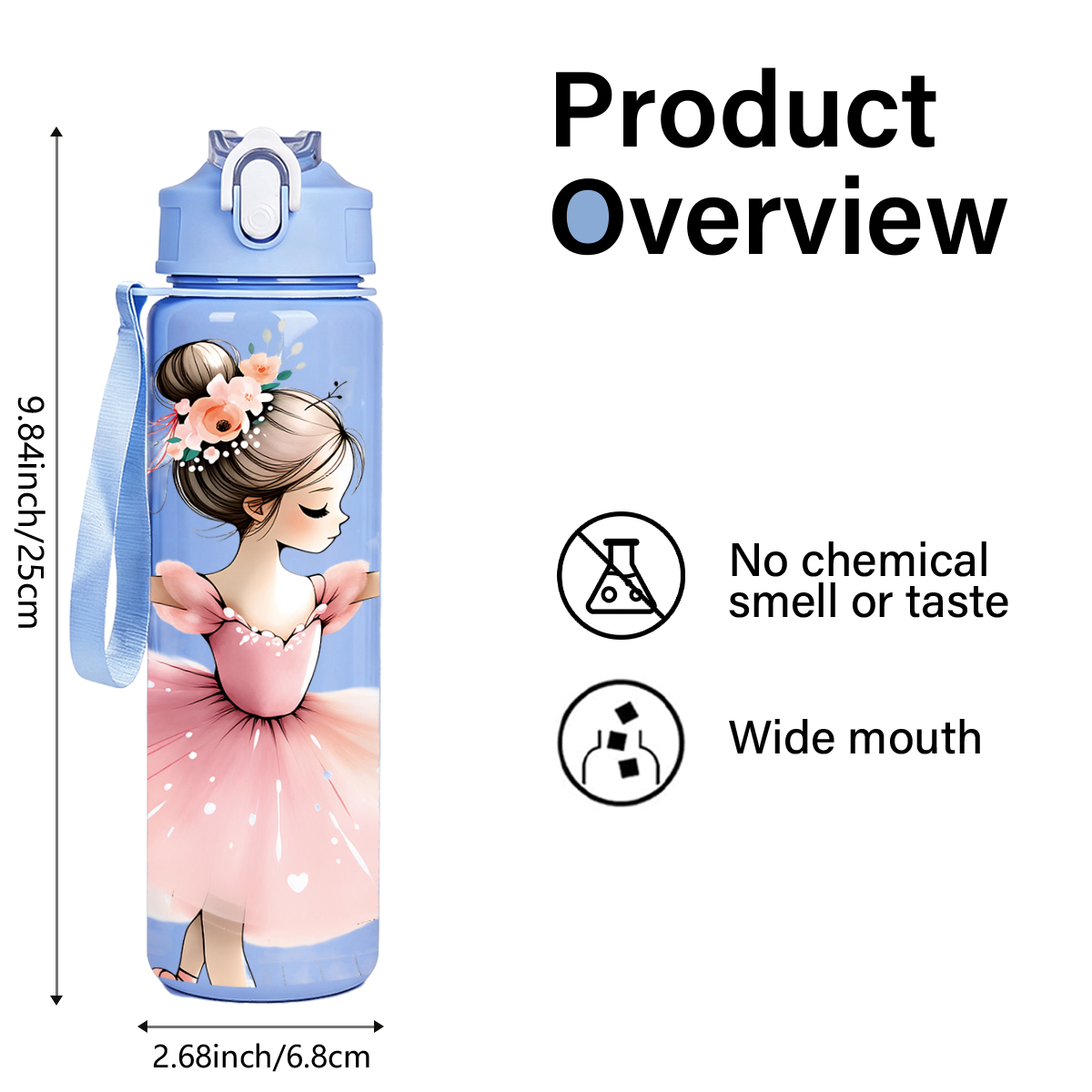 Ballerina Print 750ml Sports W - Outdoor Sport Field ulasan dan harga