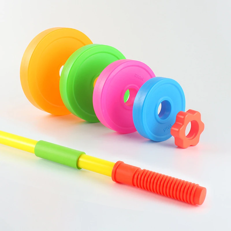 Adjustable Kids Dumbbell Barbe - Outdoor Sport Field ulasan dan harga