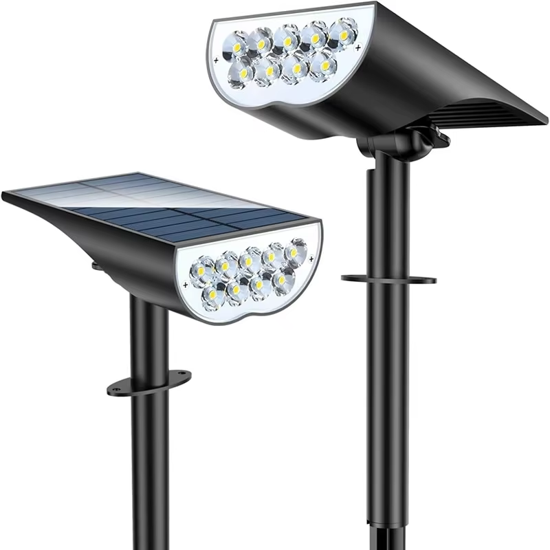 9 LED Solar Garden Spotlights  - Outdoor Spotlight ulasan dan harga