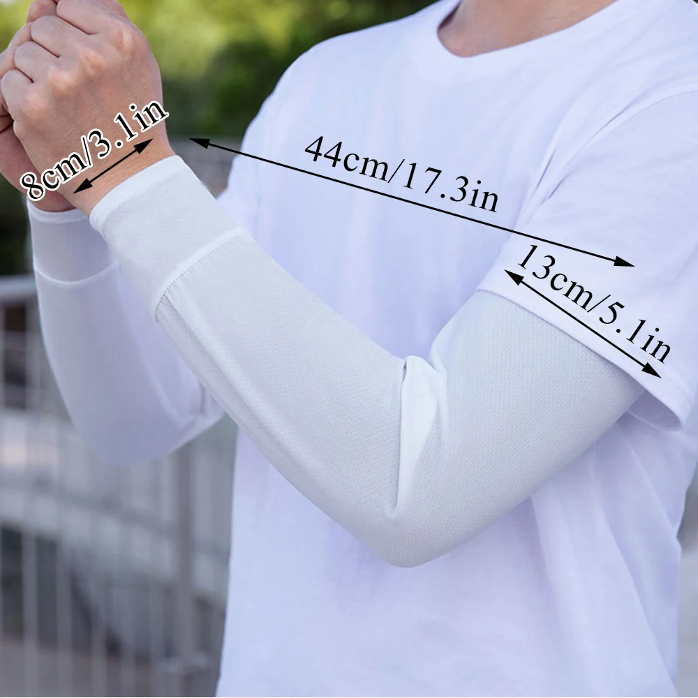 1Pair 2025 Summer Ice Silk Men - Outdoor Sport Gloves ulasan dan harga
