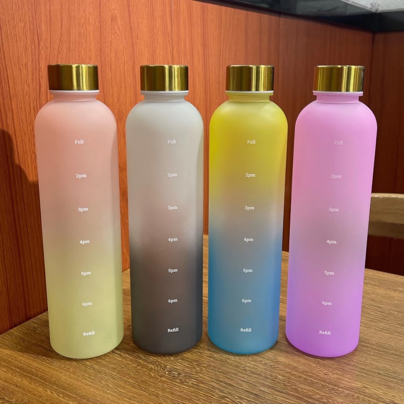 1000ml Bottle With Time Marker - Outdoor Sport Field ulasan dan harga