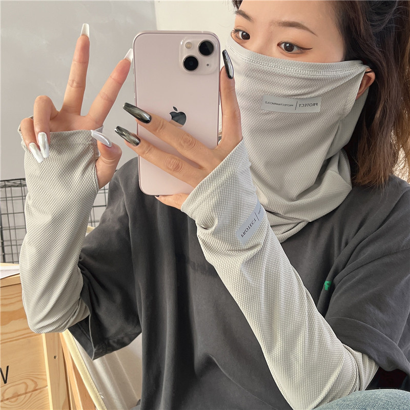 2Pcs Set Sun UV Protection Arm - Outdoor Sport Gloves ulasan dan harga