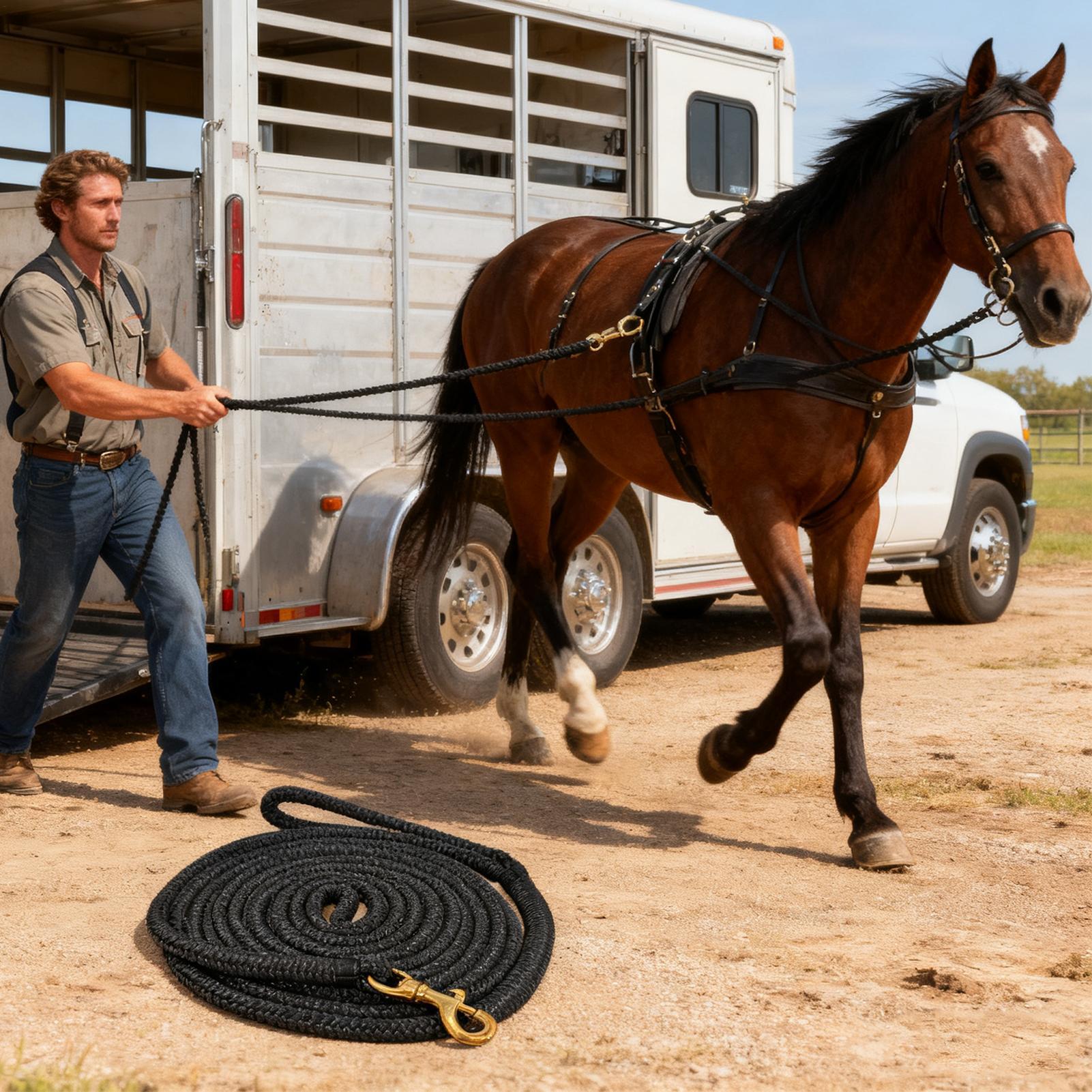 Horse Lunge Line Performance H - Lunge Line Horse ulasan dan harga