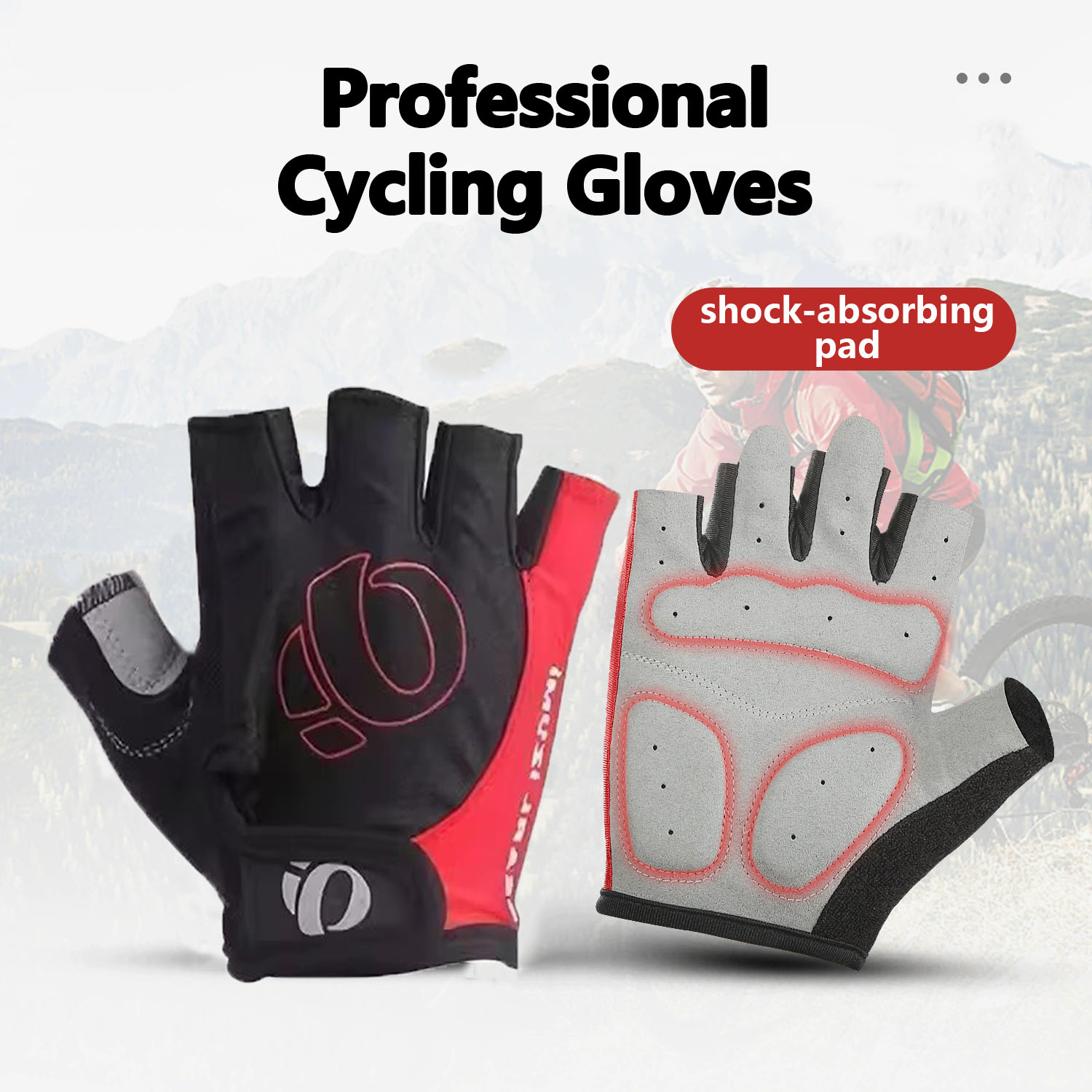 Outdoor Cycling Shock-absorbin - Outdoor Sport Gloves ulasan dan harga