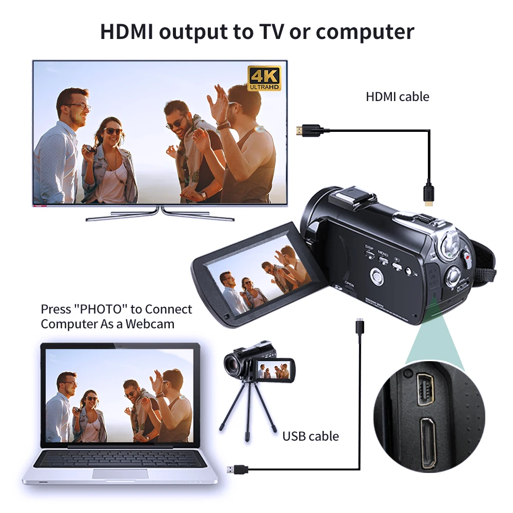 ApexTPVideo Camera 4K Professi - Outdoor Sport Live ulasan dan harga