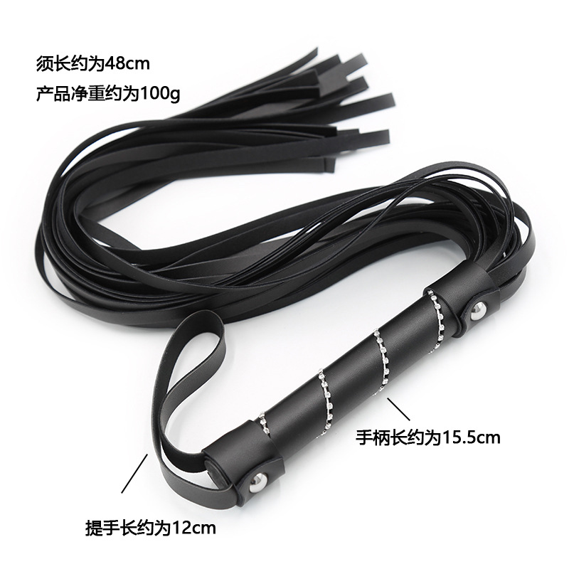 63.5cm Diamond Inlaid Handle L - Riding Crop Dressage ulasan dan harga