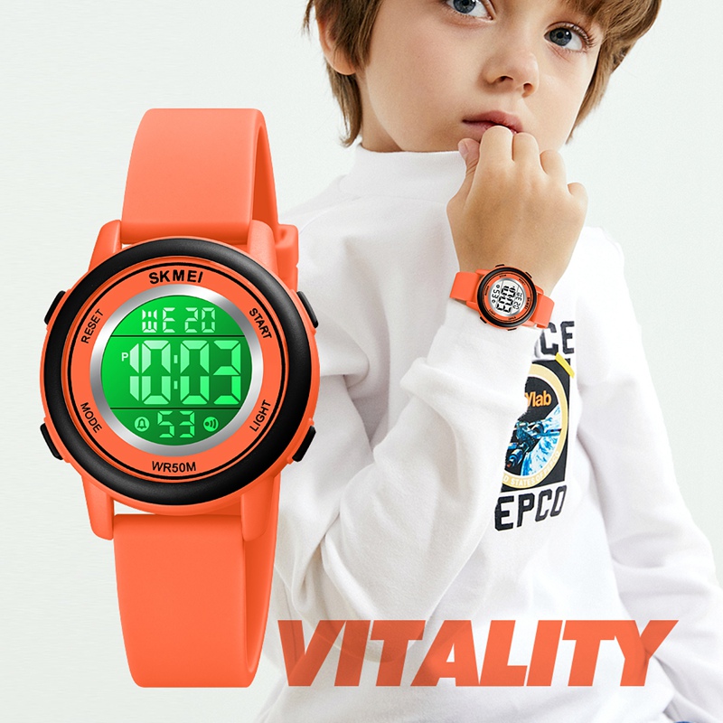 SKMEI Waterproof Kids Digital  - Outdoor Sports List ulasan dan harga