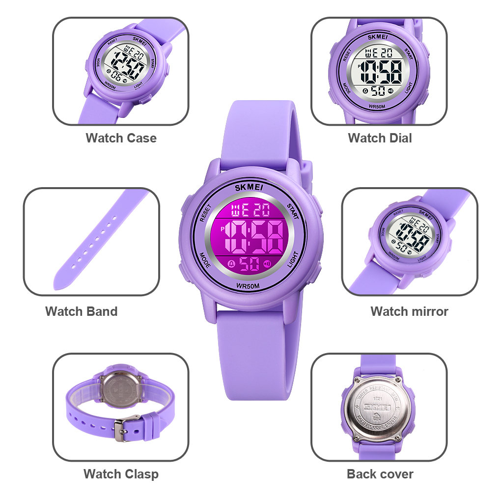 SKMEI Waterproof Kids Digital  - Outdoor Sports List ulasan dan harga